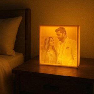 ✨ Personalized Photo Lithophane Lamp